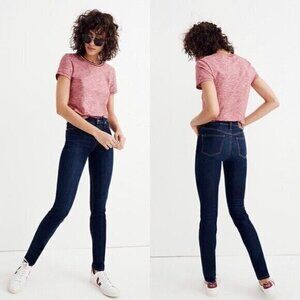 Madewell 9 Inch High Rise Skinny Jeans Larkspur